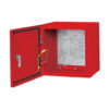 Tripp Lite series SmartRack Outdoor Industrial Enclosure with Lock - NEMA 4, Surface Mount, Metal Construction, 12 x 12 x 10 in., Red