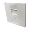 6c985ee75a6c8274ee86a8ecbb36f74e Tripp Lite series 1-Port UK-Style Unloaded Shuttered Module, 50 x 50 mm, White, TAA