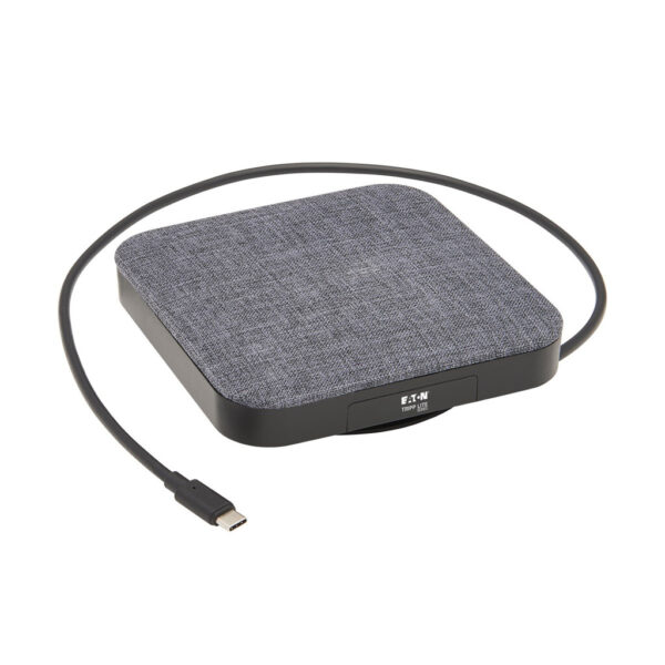 6ca6b3d82af3e21c92c9098708704371 Tripp Lite series USB-C Dock with Optional Internal Hard Drive, 4K HDMI, USB 3.x (5Gbps), USB-A/USB-C Hub, SATA III, 100W PD Charging, Gray