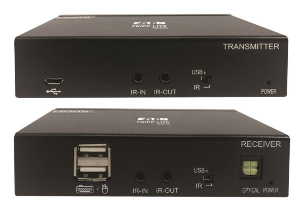 Tripp Lite series DisplayPort over Cat6 Extender Kit, Transmitter/Receiver, 4K 60 Hz, 4:4:4, Power over Cable, 230 ft. (70 m), TAA