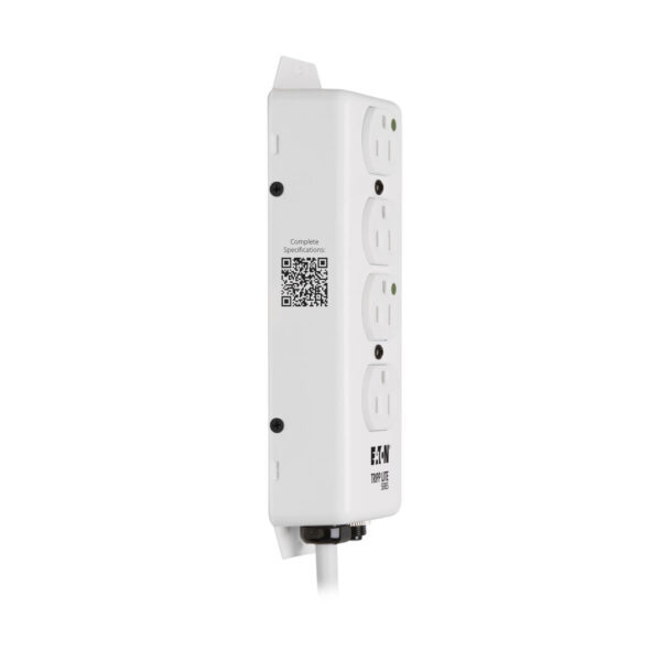 6cc3bc76273df1776e11d4fc8793ca77 Tripp Lite series Safe-IT Medical-Grade Power Strip, UL 1363, 4 Hospital-Grade Outlets, Antimicrobial, 15 ft. (4.6 m) Cord