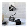6d152c6f29da94f3915c026941f62154 Tripp Lite series Safe-IT 3-Outlet Cube Surge Protector, 5-15R Outlets, 6 USB Charging Ports, 8 ft. (2.4 m) Cord, Antimicrobial Protection