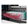 Tripp Lite series 10G Duplex Multimode 50/125 OM4 LSZH Fiber Optic Cable (LC/LC), Push/Pull Tabs, Magenta, 2 m