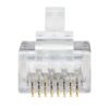 Tripp Lite series Cat6 RJ45 Pass-Through UTP Modular Plug, 50 Pack, TAA