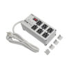 6d30e5128456a073b6f87105d1864fec Tripp Lite series Isobar 6-Outlet Surge Protector, 6 ft. Cord with Right-Angle Plug, 3330 Joules, Diagnostic LEDs, Metal Housing