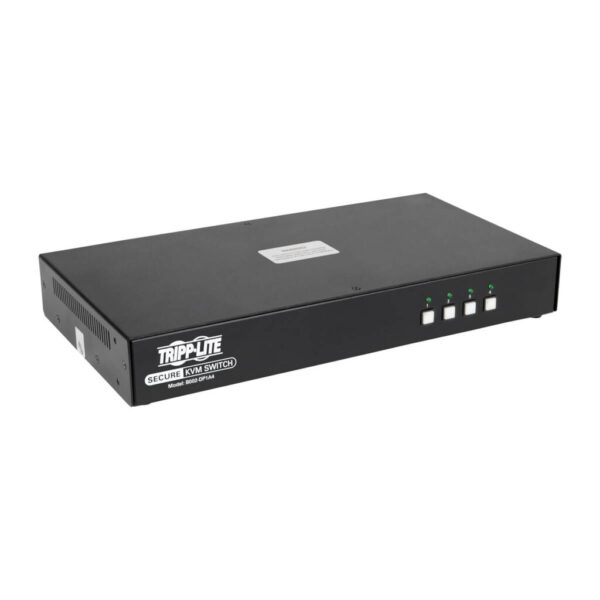 6db358ba551d730dff59b740b4acbd3f Secure KVM Switch, 4-Port, DisplayPort to DisplayPort, 4K, NIAP PP3.0 Certified, Audio, Single Monitor, TAA