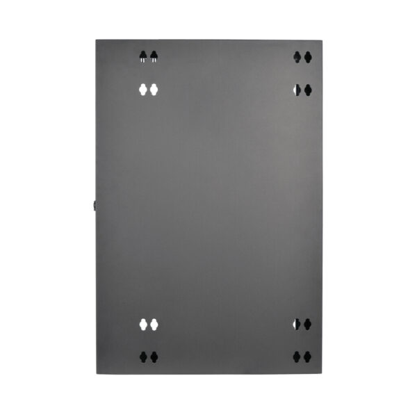 6de5fd9eff5b3442309249d8a0038f08 Tripp Lite series SmartRack 18U Low-Profile Patch-Depth Wall-Mount Half-Height Rack Enclosure, Clear Acrylic Window, Hinged Back
