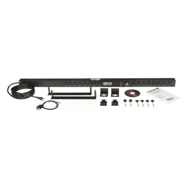 6df58dd7a195894a74b520e131a45248 Eaton 1.4kW Single-Phase Monitored PDU with LX Platform Interface, 120V Outlets (16 5-15R), 10 ft. (3.05 m) Cord with 5-15P Plug, 0U, TAA