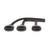 Tripp Lite series 2-in-1 USB-C Charging Cable (M/2xM) - 100W PD Charging, 6 ft. (1.8 m)