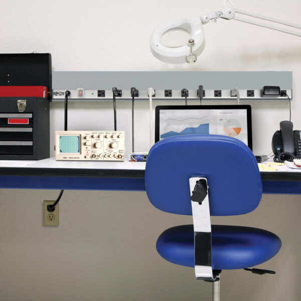 Tripp Lite series 12-Outlet Power Strip with Surge Protection, (10-15A & 2-20A), 15 ft. (4.57 m) Cord, 1650 Joules, 36 in. length