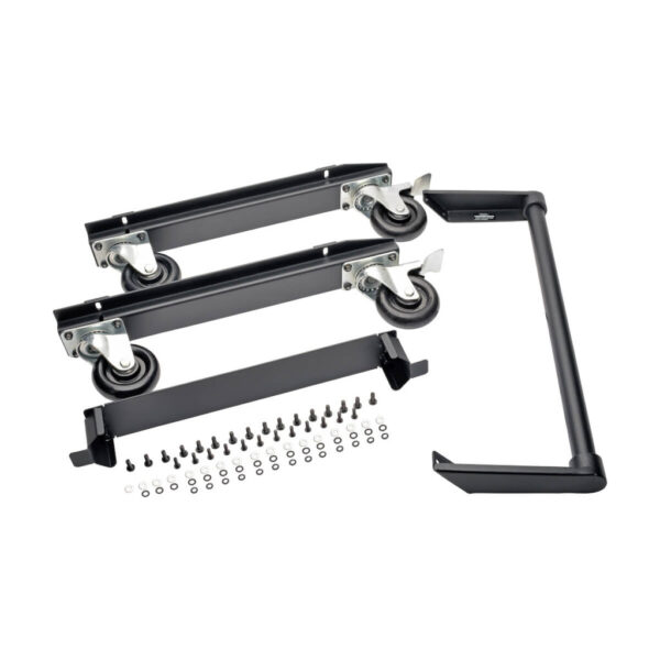 Tripp Lite series Mobile Cart Conversion Kit with Handle, Casters and Power Cord Manager for Tablet/Chromebook Charging Stations