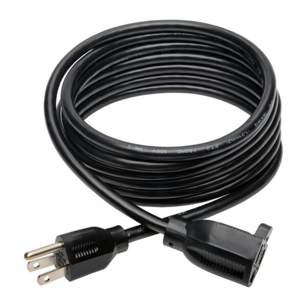 Tripp Lite series Power Extension Cord, NEMA 5-15P to NEMA 5-15R - 13A, 120V, 16 AWG, 10 ft. (3.05 m), Black