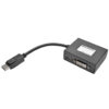 Tripp Lite series 2-Port DisplayPort to DVI Hub, DP1.2, TAA