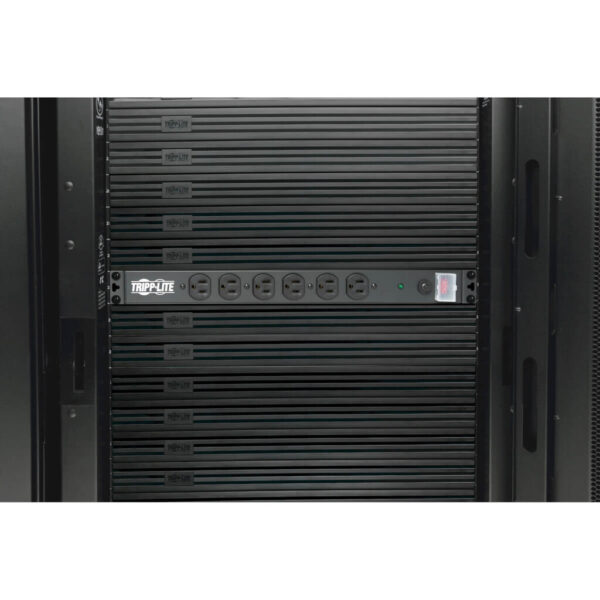 Tripp Lite series 14-Outlet Economy Network Server Surge Protector, 15 ft. (4.57 m) Cord, 3000 Joules, 1U Rack-Mount