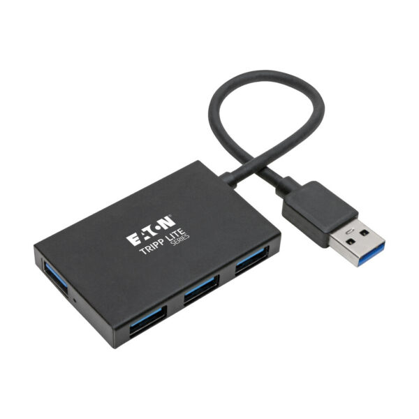 6edfa436a3c37d331d83e68b5bd9e6b0 Tripp Lite series 4-Port Slim Portable USB-A Hub - USB 3.x (5Gbps), Aluminum Housing