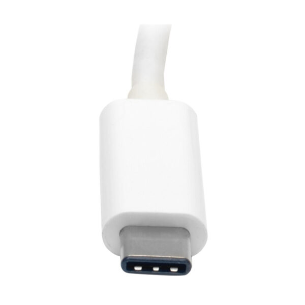 Tripp Lite series USB-C to DVI Adapter with Alternate Mode - DP 1.2, White