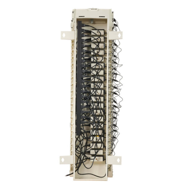 16-Device AC Charging Towers for Chromebooks - Open Frame, White, 2 Pack (32 Devices Total)