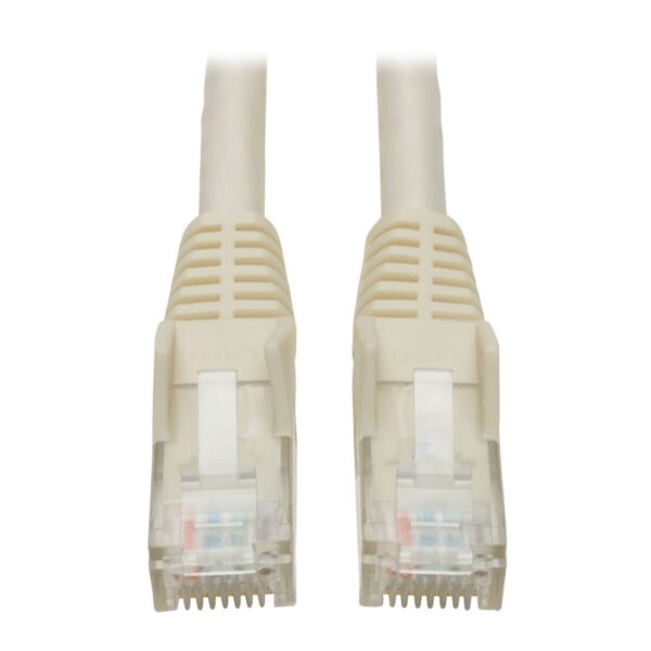 6f60a02f94b414c798ec45a2301de5de Tripp Lite series Cat6 Gigabit Snagless Molded (UTP) Ethernet Cable (RJ45 M/M), PoE, White, 4 ft. (1.22 m)
