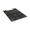 Tripp Lite series SmartRack Roof-Mounted Fan Panel for Deep and Wide Rack Enclosure Cabinets - 6 120V Fans, 630 CFM, 5-15P Plug