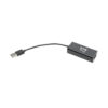 Tripp Lite series USB 2.0 Ethernet NIC Adapter - 10/100 Mbps, RJ45, Black