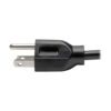 Tripp Lite series Desktop Computer AC Power Cable, NEMA 5-15P to C13 - 10A, 125V, 18 AWG, 15 ft. (4.57 m), Black