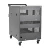 Tripp Lite series Multi-Device Charging Cart, 32 USB Ports, iPad and Android Tablets, Wall-Mount Option, Black