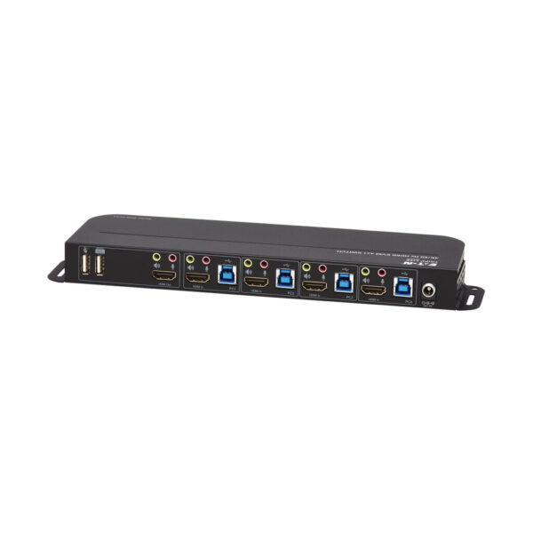 6fe9cbe8c2496b4ca8760db3a68ca575 Tripp Lite series 4-Port HDMI/USB KVM Switch - 4K 60 Hz, HDR, HDCP 2.2, IR, USB Sharing