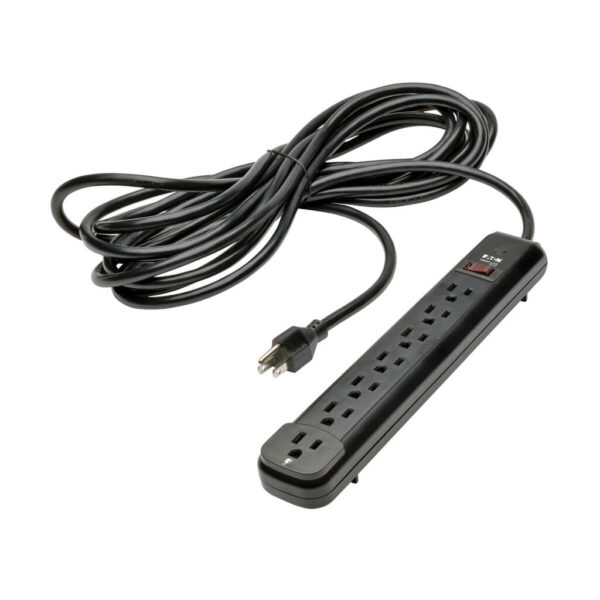Tripp Lite series Power It! 7-Outlet Power Strip, 25 ft. (7.62 m) Cord, Black Housing
