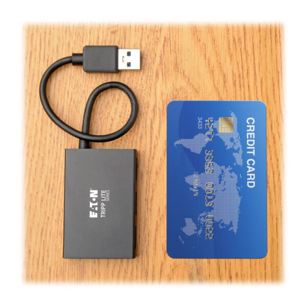 701722c0c4fa44305bea4e3f7e6d08bc Tripp Lite series 4-Port Slim Portable USB-A Hub - USB 3.x (5Gbps), Aluminum Housing