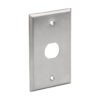 Tripp Lite series 1-Port Single Gang Faceplate, Stainless Steel, Industrial Grade, IP44, TAA