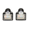 704de7c82085522c6530f2dd9ac9a8a9-4 Tripp Lite series Cat8 40G Snagless SSTP Ethernet Cable (RJ45 M/M), PoE, Black, 3 ft. (0.9 m)