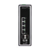 Tripp Lite series 4-Port Managed Industrial Gigabit Ethernet Switch - 10/100/1000 Mbps, 2 GbE SFP Slots, -40° to 75°C, DIN Mount, TAA