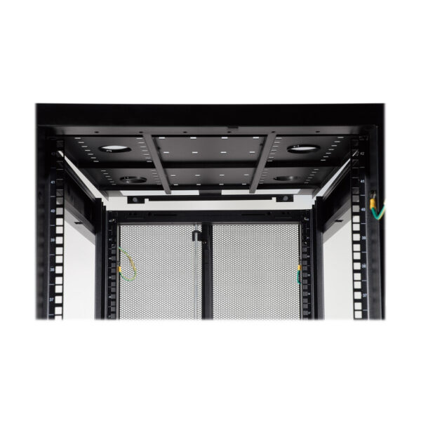 Tripp Lite series 48U SmartRack Wide Standard-Depth Rack Enclosure Cabinet with doors & side panels - SR48UBWD