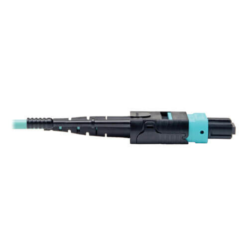 7107d20150c6dd1cf8b4662957152709 Tripp Lite series MTP/MPO Patch Cable with Push/Pull Tabs, 12 Fiber, 40GbE, 40GBASE-SR4, OM3 Plenum-Rated - Aqua, 10M (33 ft.)