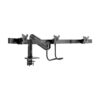 Tripp Lite Safe-IT Triple-Display Desk Clamp/Grommet Mount, Gas Spring Arm, Antimicrobial Tape, for 17 to 32 in. Displays - DMPDT1732AM