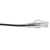 71319f5e87cb66d5aadda1df8652f829-7 Tripp Lite series Cat6 Gigabit Snagless Slim UTP Ethernet Cable (RJ45 M/M), PoE, Black, 3 ft. (0.91 m)