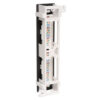 7143a01900fb911429e9f3e2ccb4fbc0-1 Tripp Lite series 12-Port Wall-Mount Cat5e Patch Panel, 568B, RJ45 Ethernet, TAA - N050-012