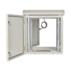 715d2f4a0087f0c8e0ab2e501d8d83b3 Tripp Lite series SmartRack Industrial Enclosure - NEMA 3R, Wall Mount, Metal, Locking, Hinged Back, Fan With Thermal Switch, 28 in. Depth, 12U, Gray