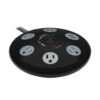 716301c12940ed168c17053fbafabb99 Tripp Lite series Conference Power Surge Protector - 4 NEMA 5-15R Outlets, 4 USB-A Ports, 6-ft. (1.83 m) Cord, Black