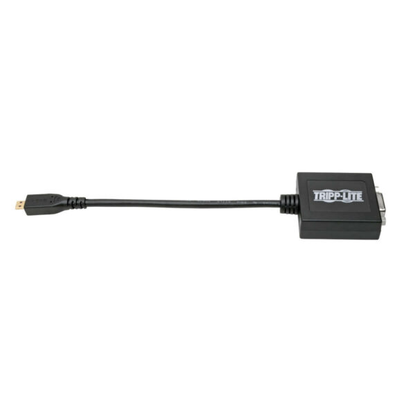 716860907b519be7ff3b64a42daf5c25 Tripp Lite series Micro HDMI to VGA Adapter Video Converter with Audio for Smartphones/Tablets/Ultrabooks, (M/F), 6-in. (15.24 cm)