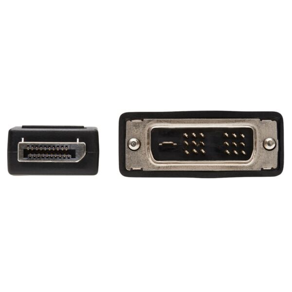 Tripp Lite series DisplayPort to DVI Adapter Cable (DP with Latches to DVI-D Single Link M/M), 10 ft. (3.1 m)