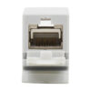 Tripp Lite series Cat6a Shielded In-Line DIN-Rail Mountable Snap-In Coupler (RJ45 F/F), TAA