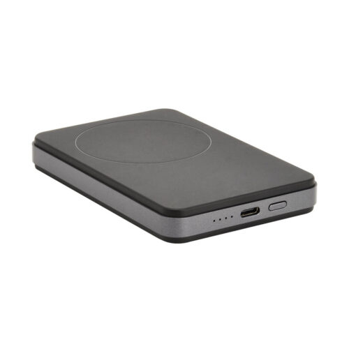 Tripp Lite series Portable Wireless Magnetic Charging Power Bank for iPhone 16/15/14/13/12, USB-C Output, 18W, 4000mAh, Lithium-Ion, Black