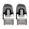 71b2dcb39aa634b5fa47ccb3c31fb481 Tripp Lite series Cat6a 10G Snagless Shielded STP Ethernet Cable (RJ45 M/M), PoE, Black, 30 ft. (9.14 m)