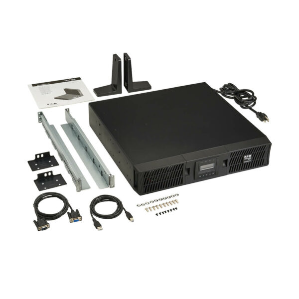 Tripp Lite SmartOnline 1500VA 1350W 120V Double-Conversion Sine Wave UPS - 8 Outlets, Extended Run, LCD, USB, DB9, 2U Rack/Tower - SU1500RTXLCD2U