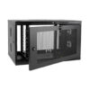 Tripp Lite series SmartRack 9U Low-Profile Switch-Depth-Plus Wall-Mount Mini Rack Enclosure, Wide