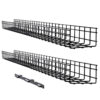 Tripp Lite series Wire Mesh Cable Tray - 150 x 100 x 1500 mm (6 in. x 4 in. x 5 ft.), 2-Pack