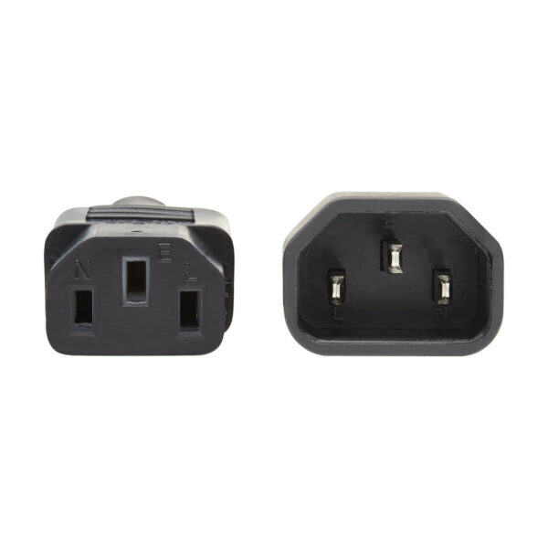 Tripp Lite series PDU Power Cord, C13 to C14 - 13A, 250V, 16 AWG, 4 ft. (1.22 m), Black