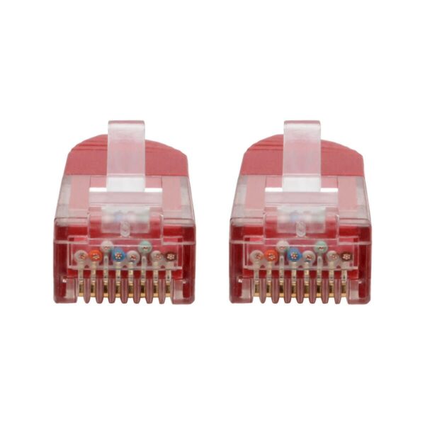 72ab3aab9aa7a5a6a19ab63f9fa416fe Tripp Lite series Cat6 Gigabit Molded (UTP) Ethernet Cable (RJ45 M/M), PoE, Red, 100 ft. (30.5 m)