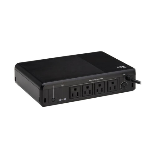 Tripp Lite series 600VA 300W 120V Standby UPS - 4 NEMA 5-15R Outlets (Surge + Battery Backup), 5-15P Plug, Desktop